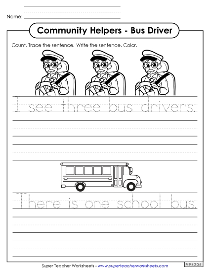 Trace & Write - Bus Driver (Trace & Write)