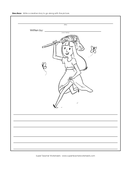 Story Pictures - Butterfly Girl Story Pictures - Butterfly Girl