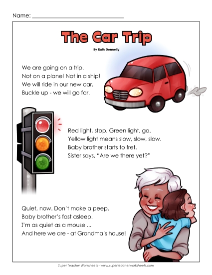 Car Trip (Poem) Car Trip (Poem)