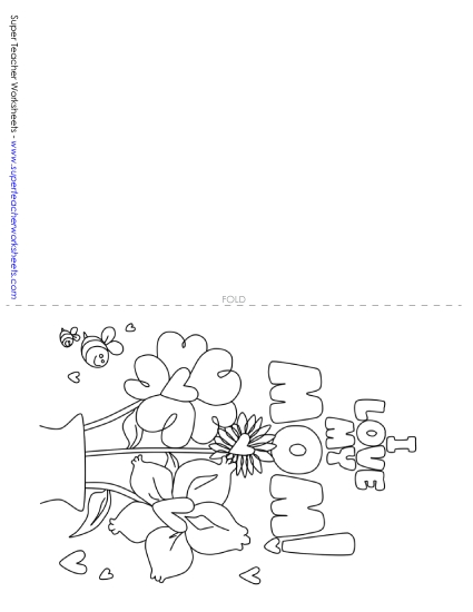 Cards for Moms - Card: Bouquet of Flowers Cards for Moms - Card: Bouquet of Flowers