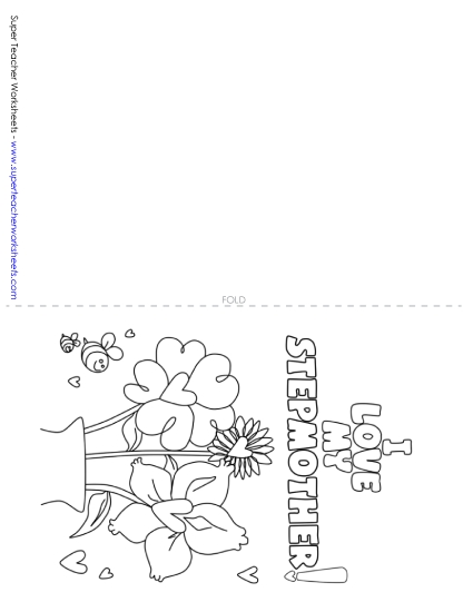 Gifts for Stepmothers - Card: Flower Vase Gifts for Stepmothers - Card: Flower Vase