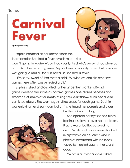 Fiction Stories - Carnival Fever (Fiction) Fiction Stories - Carnival Fever (Fiction)