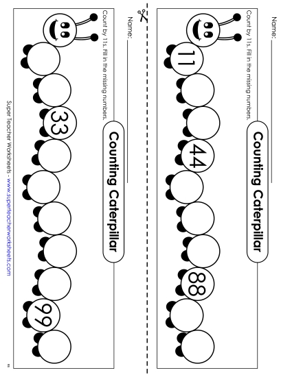 Caterpillar - Count By 11s Caterpillar - Count By 11s