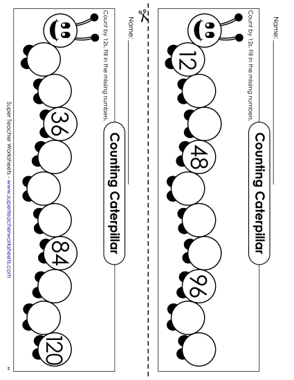 Caterpillar - Count By 12s Caterpillar - Count By 12s