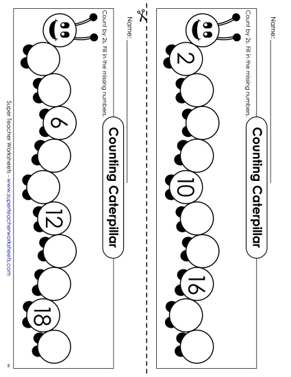 Caterpillar - Count By 2s Caterpillar - Count By 2s
