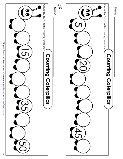 Caterpillar - Count By 5s