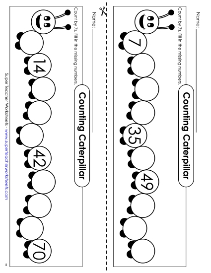 Caterpillar - Count By 7s Caterpillar - Count By 7s