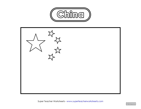 Flag - Chinese Flag (Black and White) Flag - Chinese Flag (Black and White)