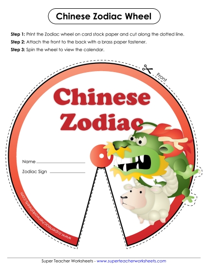 Chinese Zodiac - Chinese Zodiac Wheel Chinese Zodiac - Chinese Zodiac Wheel