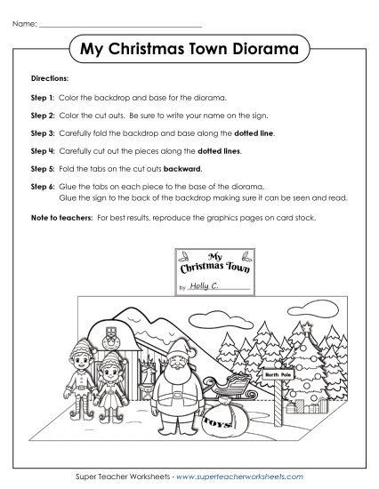 Holidays - Christmas Diorama