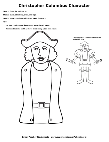 Christopher Columbus - Christopher Columbus Cut-Out Figure Christopher Columbus - Christopher Columbus Cut-Out Figure
