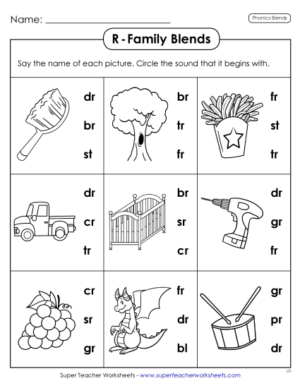 Worksheets - Circle the Sound Worksheets - Circle the Sound