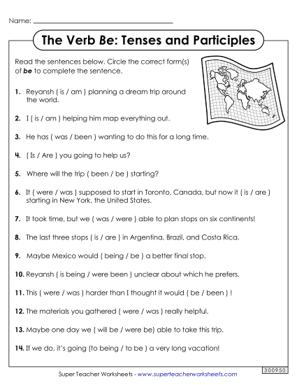 All Tenses & Participles - Circle the Word (All Tenses and Participles) All Tenses & Participles - Circle the Word (All Tenses and Participles)