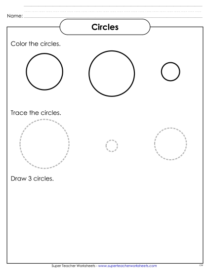 Individual Shapes - Circles
