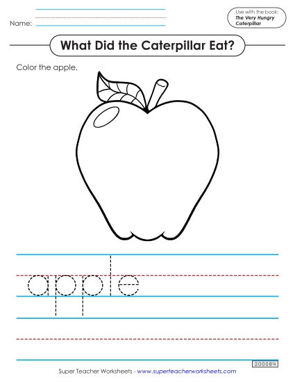 Worksheets - Color, Trace, Write Worksheets - Color, Trace, Write