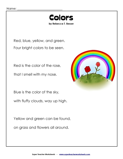 Colors (Poem)
