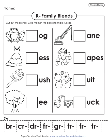 Cut-and-Glue Activities - Complete the Word (Cut and Glue) Cut-and-Glue Activities - Complete the Word (Cut and Glue)
