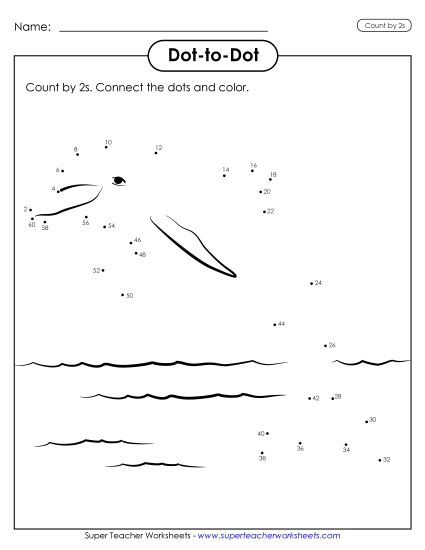 Connect the Dots: Dolphin Connect the Dots: Dolphin