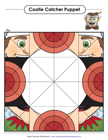 Cootie Catchers - Cootie Catcher Elf Boy