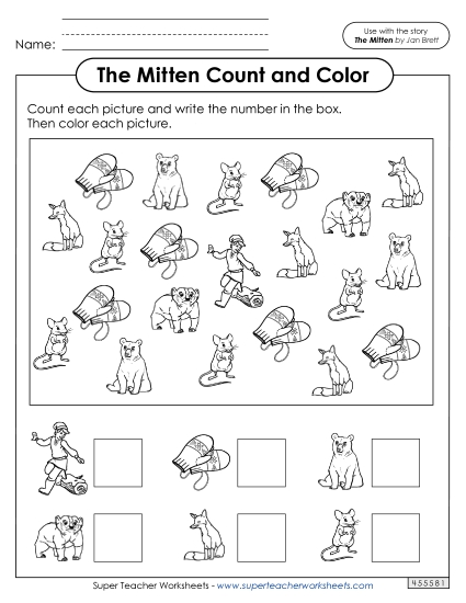 Counting - Count and Color