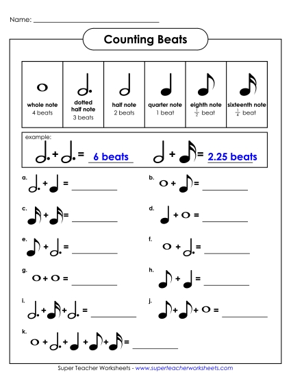 Counting Beats - Counting Beats 2 (Advanced) Counting Beats - Counting Beats 2 (Advanced)