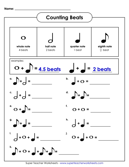 Counting Beats - Counting Beats 2 (Basic) Counting Beats - Counting Beats 2 (Basic)