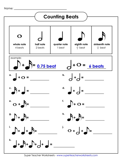 Counting Beats - Counting Beats 2 (Intermediate) Counting Beats - Counting Beats 2 (Intermediate)