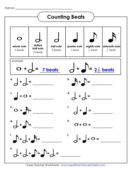 Counting Beats - Counting Beats (Advanced) Counting Beats - Counting Beats (Advanced)