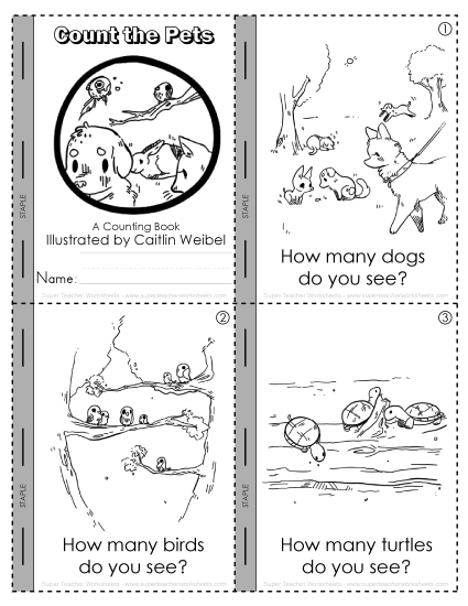 Mini-Books - Counting Mini-Book