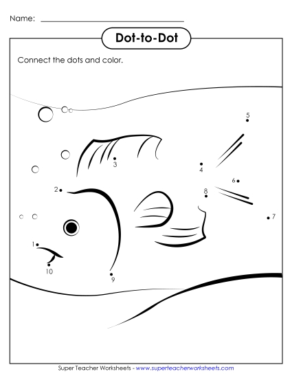 Basic Counting - Counting to 10: Fish Basic Counting - Counting to 10: Fish