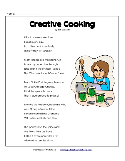 Creative Cooking Creative Cooking