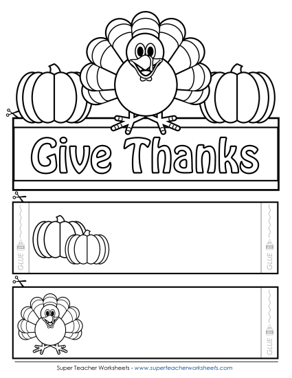 Thanksgiving Games, Puzzles, & Activities - Crown:  Turkey