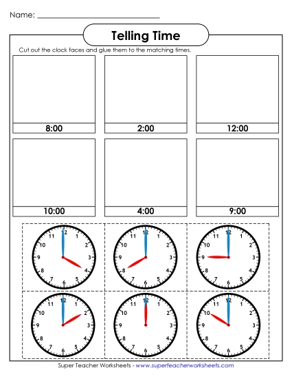 Worksheets - Cut and Glue Worksheets - Cut and Glue