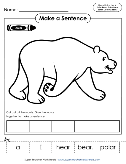 Cut-and-Paste Activities - Cut and Paste Sentences