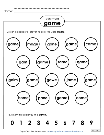 Dab or Color: Game Dab or Color: Game