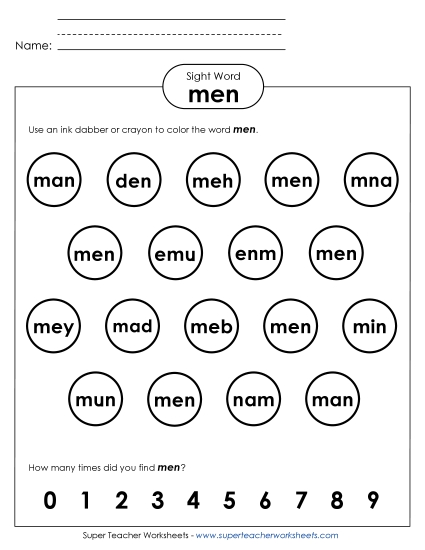 Dab or Color: Men Dab or Color: Men