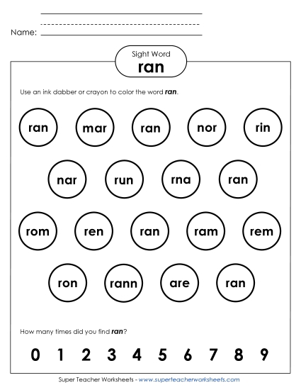 Dab or Color: Ran