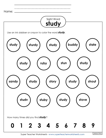 Dab or Color: Study Dab or Color: Study