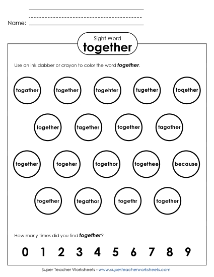 Dab or Color: Together Dab or Color: Together
