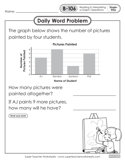 Daily Word Problems  B-106 through B-110