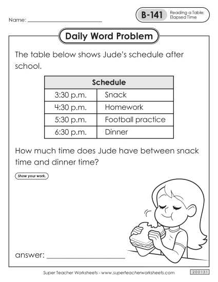 Daily Word Problems  B-141 through B-145