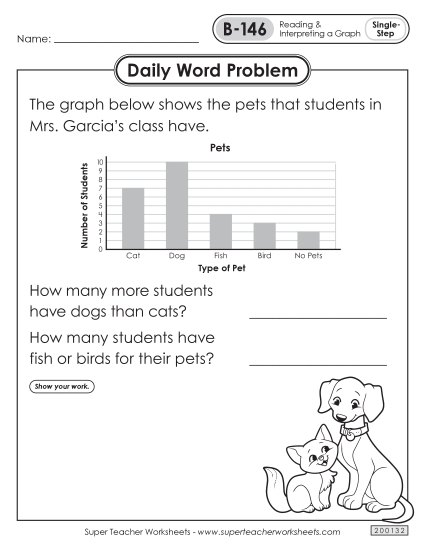 Daily Word Problems  B-146 through B-150