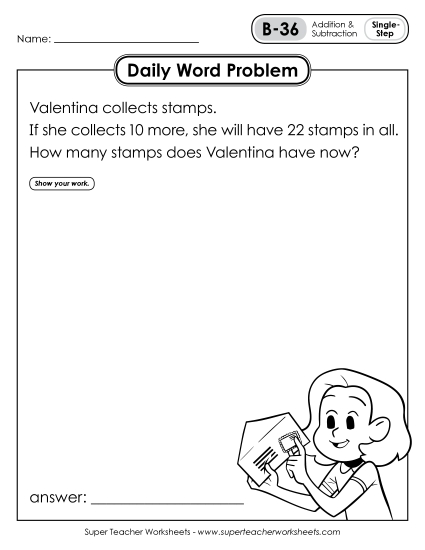 Daily Word Problems B-36 through B-40 Daily Word Problems B-36 through B-40