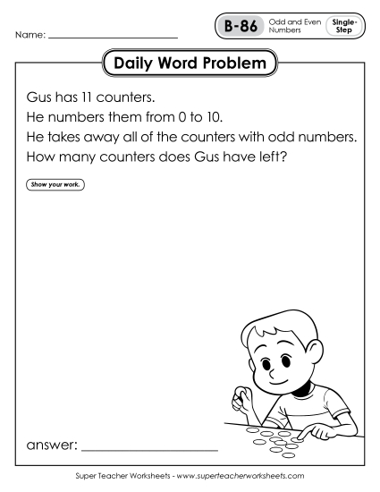 Daily Word Problems B-86 through B-90