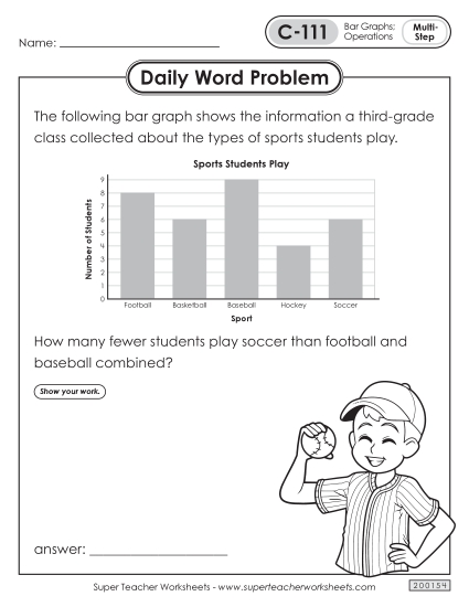 Daily Word Problems C-111 through C-115 Daily Word Problems C-111 through C-115
