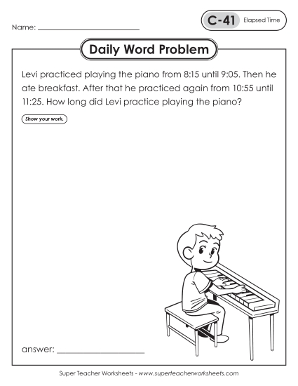 Daily Word Problems C-41 through C-45