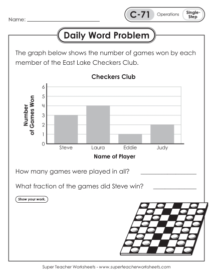 Daily Word Problems  C-71 through C-75