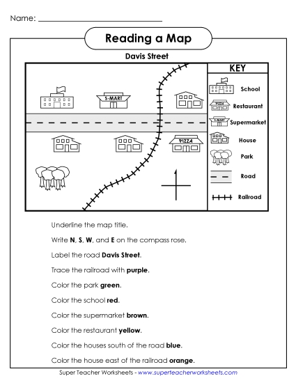 Basic Map Skills - Davis Street Basic Map Skills - Davis Street