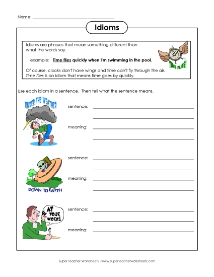Defining Idioms Defining Idioms