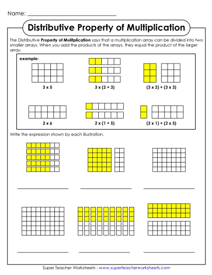 Distributive Property - Distributive Property (Intermediate #1) Distributive Property - Distributive Property (Intermediate #1)